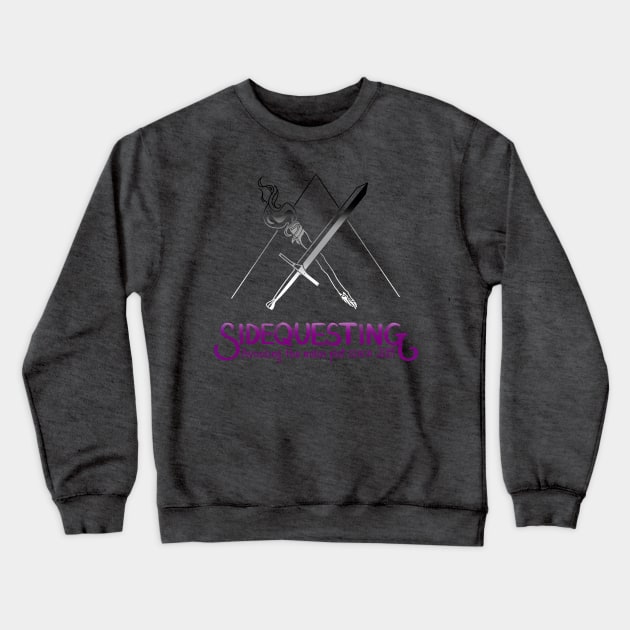 Ace Sidequeting Logo Crewneck Sweatshirt by Sidequesting